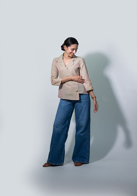 Golden grain shirt